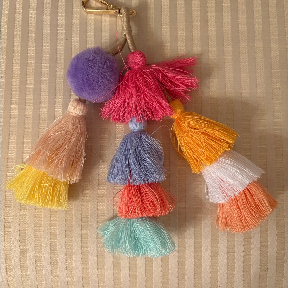 Colorful Tassel Keychain